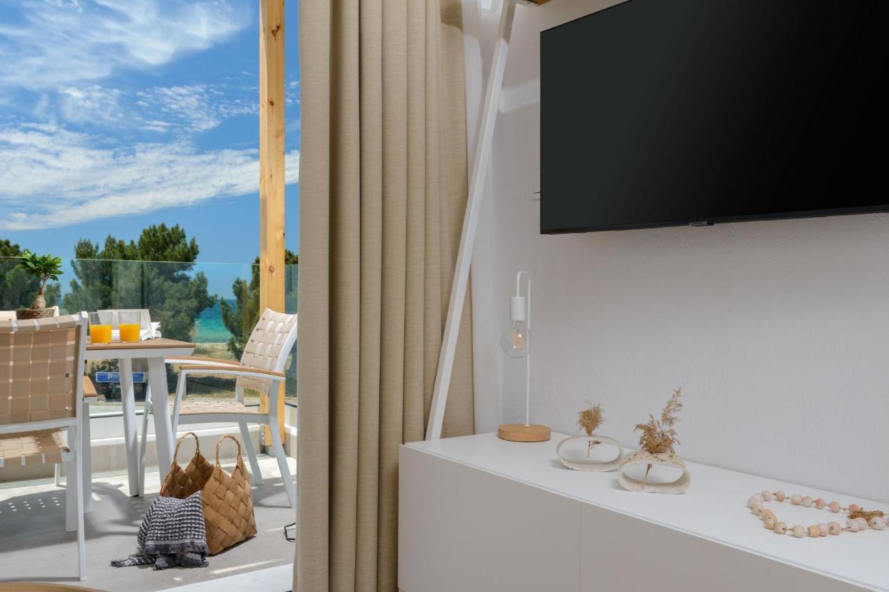Prínos Nisea Beach Apartments מראה חיצוני תמונה
