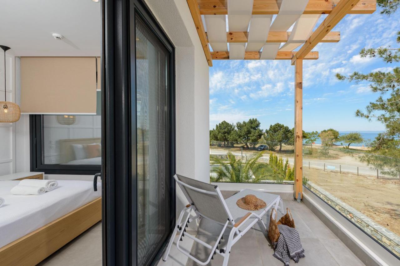 Prínos Nisea Beach Apartments מראה חיצוני תמונה