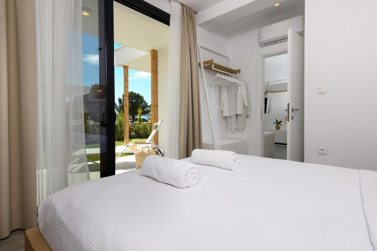Prínos Nisea Beach Apartments מראה חיצוני תמונה