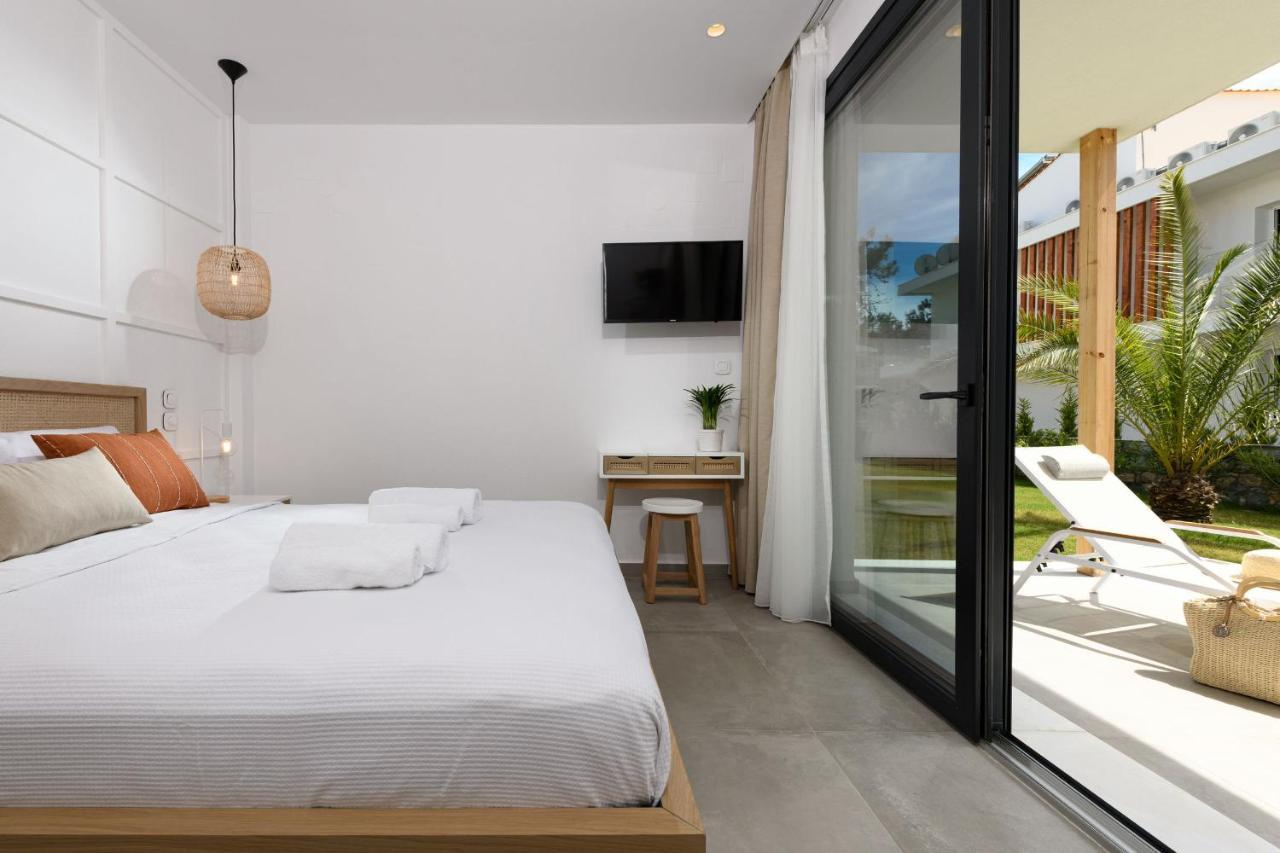 Prínos Nisea Beach Apartments מראה חיצוני תמונה