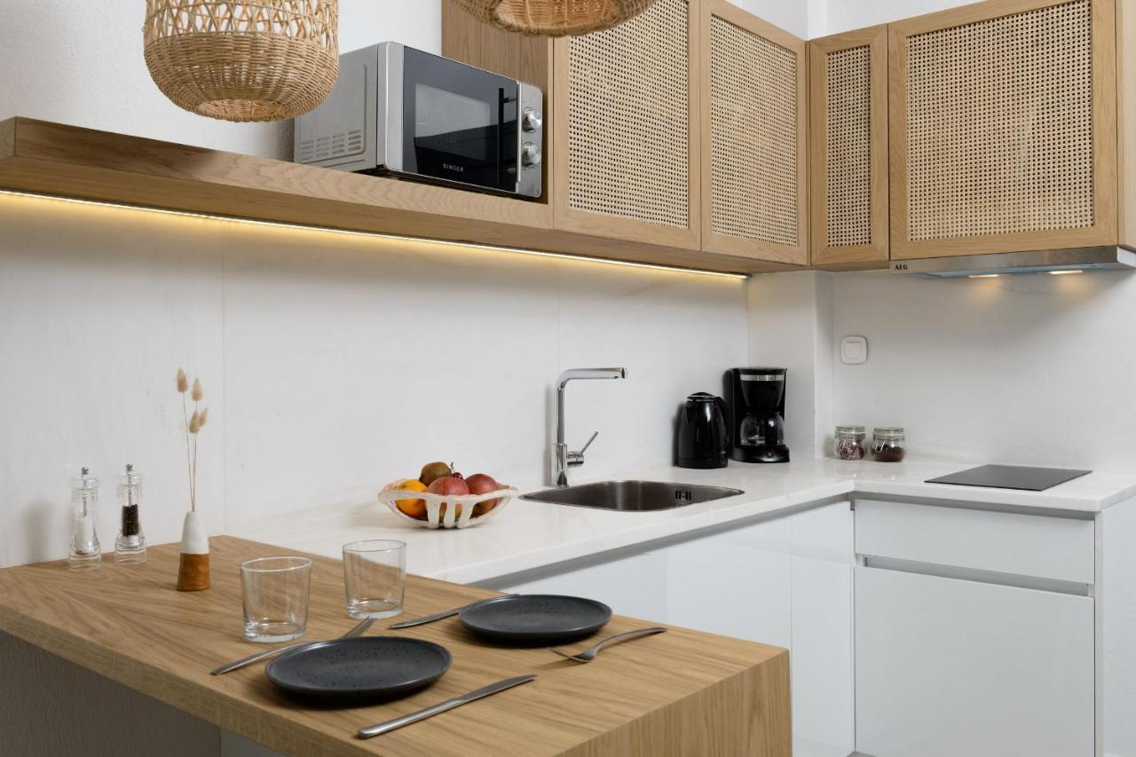 Prínos Nisea Beach Apartments מראה חיצוני תמונה